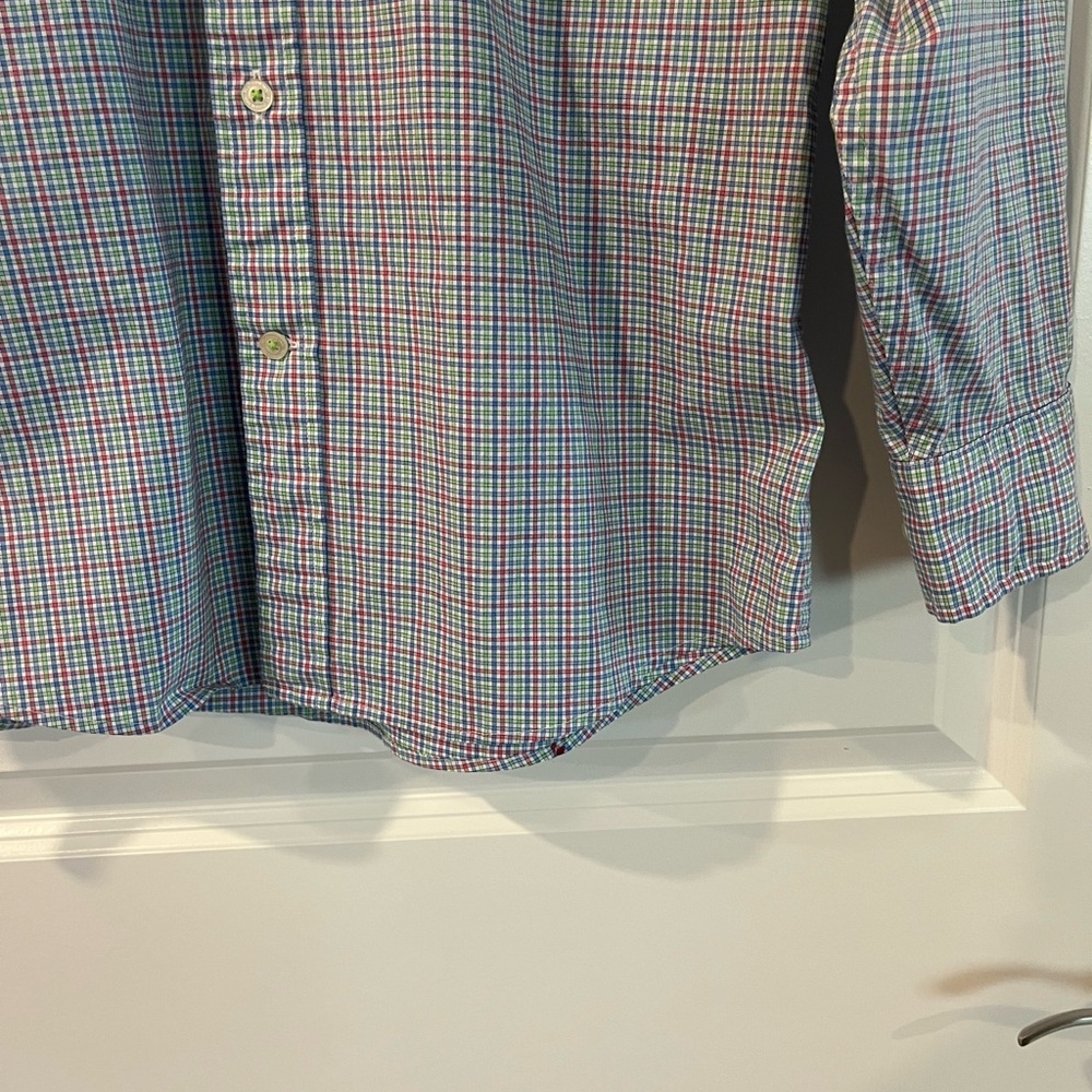 Southern Tide Men's Multicolor Checkered Classic Fit Button-down Shirt - Picture 11 of 11